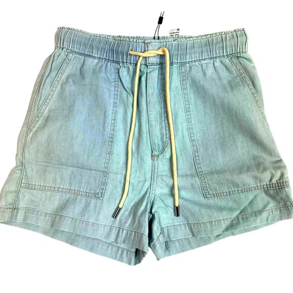Joes Jeans The Ellie Short Blue Drawstring Waist Front Back Pockets size XS - Picture 6 of 14
